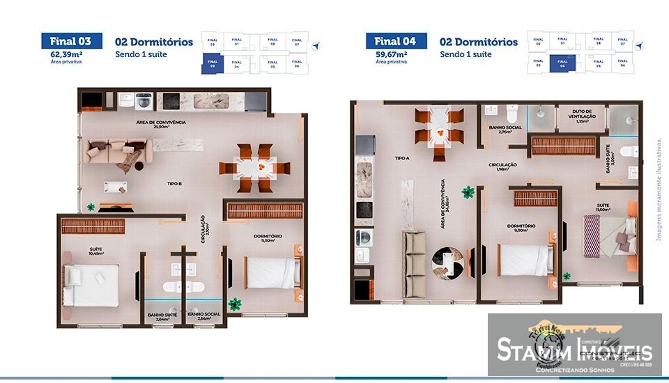 Apartamento, 2 quartos, 62 m² - Foto 15