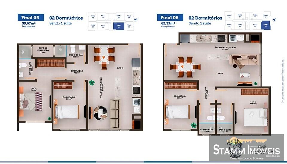 Apartamento, 2 quartos, 62 m² - Foto 16