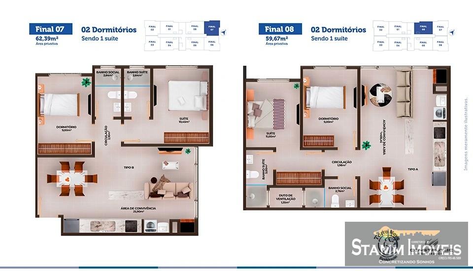 Apartamento, 2 quartos, 62 m² - Foto 17