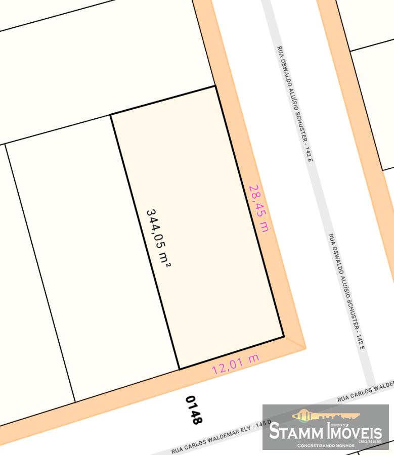 Terreno, 344 m² - Foto 1